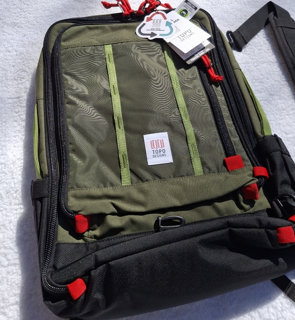 Topo Designs Global Travel Bag 30L Olive Green Backpack - NWT - Picture 2 of 14